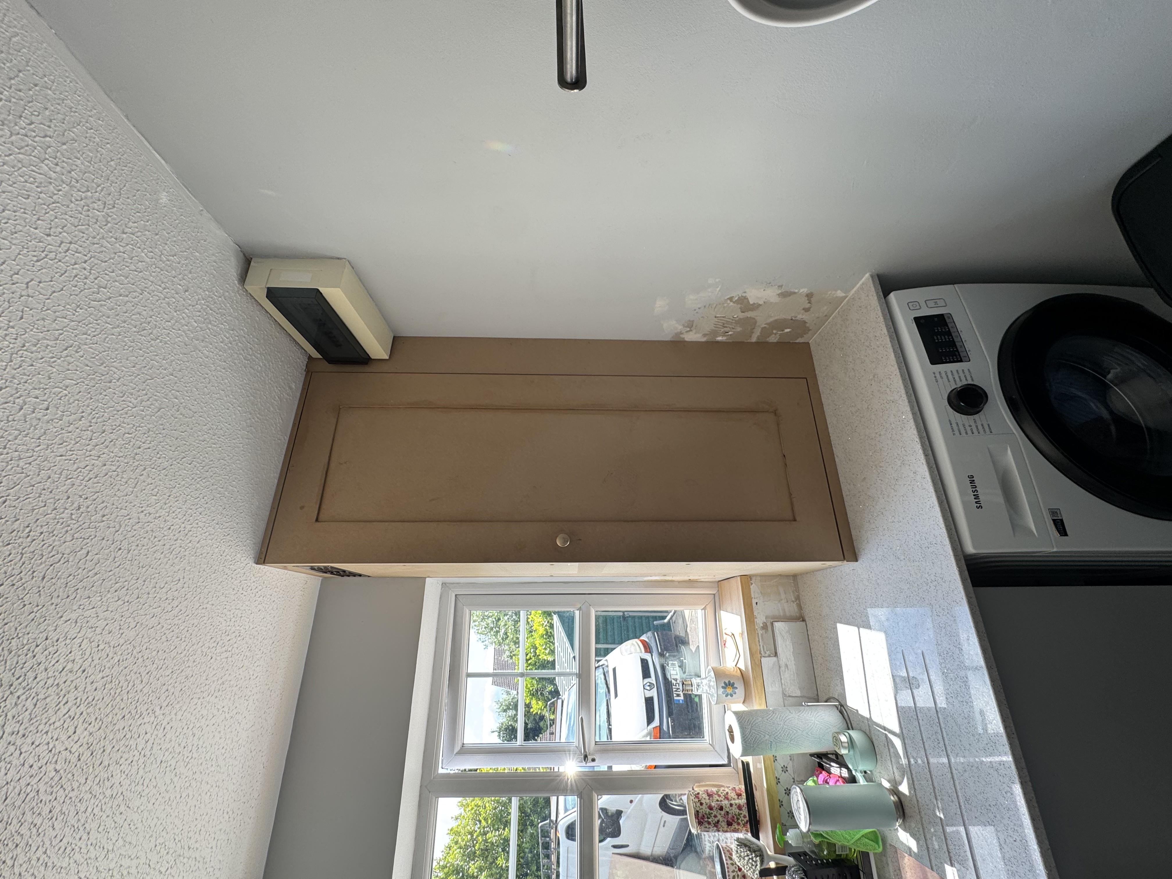 Boiler cupboard built in Westbury